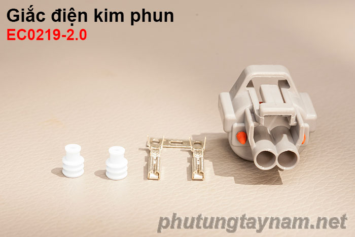 Giắc điện kim phun EC0219-2.0