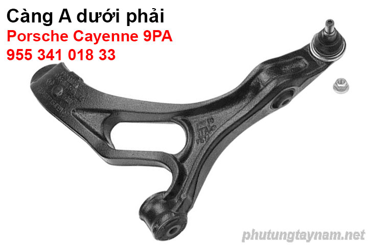 Càng A dưới phải Porsche Cayenne 9PA 95534101833