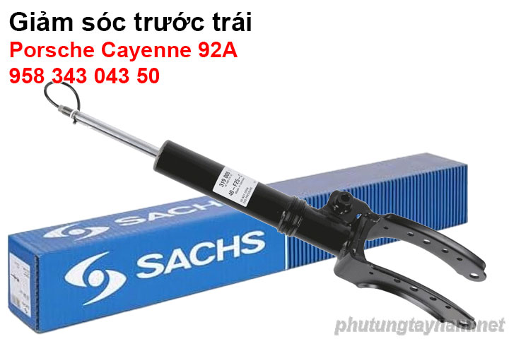 Giảm sóc trước trái Porsche Cayenne 92A 95834304350